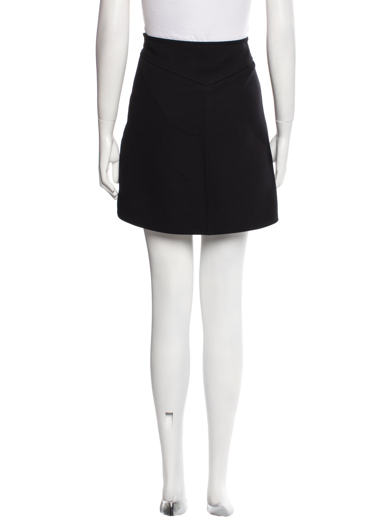 Courrèges Wool Mini Skirt